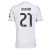 Herren Fußballbekleidung Real Madrid Brahim Diaz #21 Heimtrikot 2025-26 Kurzarm